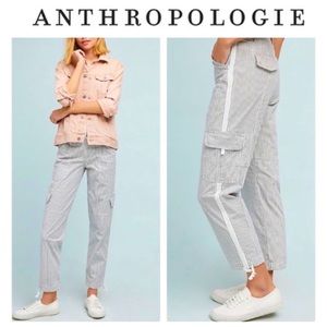 Sanctuary | Railroad Stripe “Terrain” Utility Pant